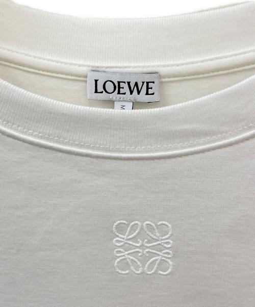 LOEWE（ロエベ）LOEWE (ロエベ) トラペーズ トップス ホワイト サイズ:XSの古着・服飾アイテム
