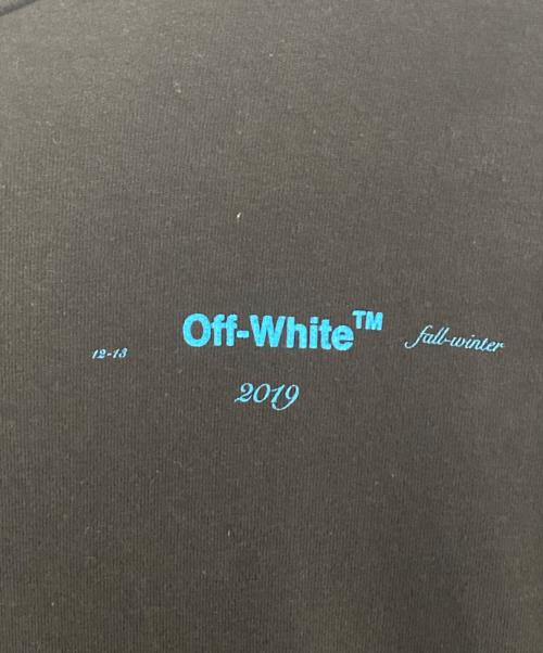 OFFWHITE（オフホワイト）OFFWHITE (オフホワイト) ロゴTシャツ ブラック サイズ:Lの古着・服飾アイテム