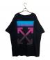 OFFWHITE (オフホワイト) ロゴTシャツ ブラック サイズ:L：20000円