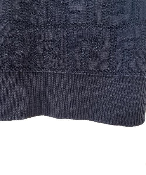 FENDI（フェンディ）FENDI (フェンディ) ズッカニット ブラック サイズ:38の古着・服飾アイテム