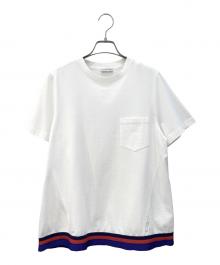 MONCLER（モンクレール）の古着「ポケットカットソー」｜ホワイト