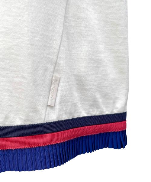 MONCLER（モンクレール）MONCLER (モンクレール) ポケットカットソー ホワイト サイズ:Mの古着・服飾アイテム