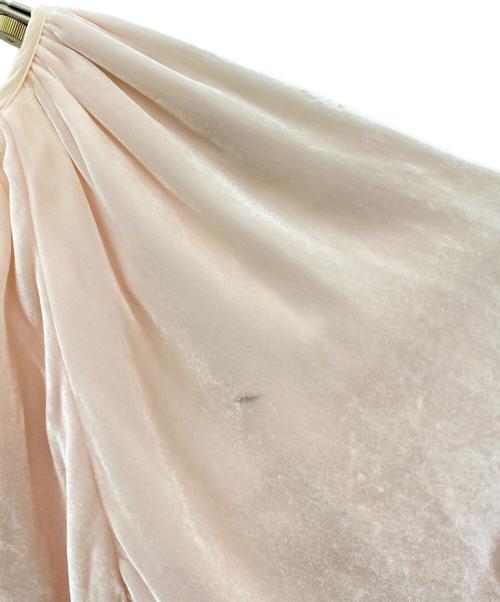 CECILIE BAHNSEN（セシリーバンセン）CECILIE BAHNSEN (セシリーバンセン) ベロアワンピース ピンク サイズ:８の古着・服飾アイテム