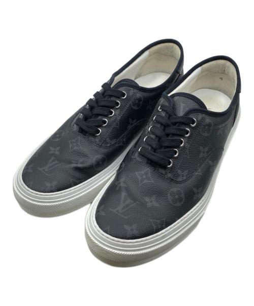 LOUIS VUITTON（ルイ ヴィトン）LOUIS VUITTON (ルイ ヴィトン) リヴォリラインスニーカー ブラック サイズ:10の古着・服飾アイテム
