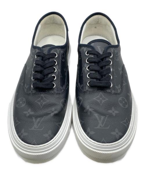 LOUIS VUITTON（ルイ ヴィトン）LOUIS VUITTON (ルイ ヴィトン) リヴォリラインスニーカー ブラック サイズ:10の古着・服飾アイテム