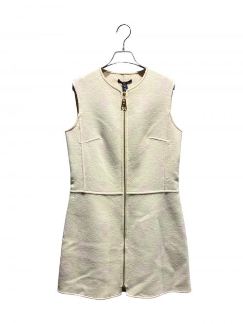 LOUIS VUITTON（ルイ ヴィトン）LOUIS VUITTON (ルイ ヴィトン) モノグラムワンピース ベージュ サイズ:40の古着・服飾アイテム