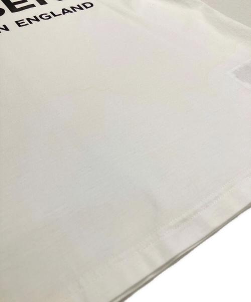 BURBERRY（バーバリー）BURBERRY (バーバリー) ロゴTシャツ/クルーネックカットソー/半袖Tシャツ ホワイト サイズ:Sの古着・服飾アイテム