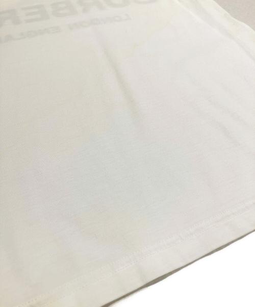 BURBERRY（バーバリー）BURBERRY (バーバリー) ロゴTシャツ/クルーネックカットソー/半袖Tシャツ ホワイト サイズ:Sの古着・服飾アイテム