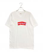 SUPREME×COMME des GARCONS SHIRTシュプリーム×コムデギャルソンシャツ）の古着「Box Logo Tee」｜ホワイト