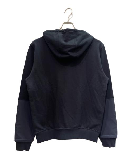 HERMES（エルメス）HERMES (エルメス) 異素材切替 ジップパーカー ネイビー サイズ:Sの古着・服飾アイテム