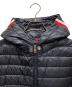 中古・古着 MONCLER (モンクレール) GIROUX/MONCLER Hooded Quilted Down Jacket/ダウンジャケット ネイビー サイズ:1：77000円