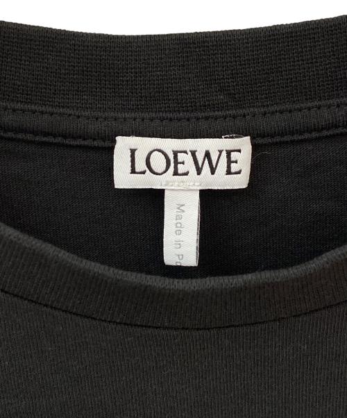 LOEWE（ロエベ）LOEWE (ロエベ) アナグラムカットソー ブラック サイズ:Mの古着・服飾アイテム