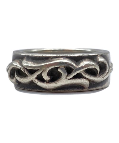 CHROME HEARTS（クロムハーツ）CHROME HEARTS (クロムハーツ) ダブルナローヴァインバンドリング サイズ:22号の古着・服飾アイテム