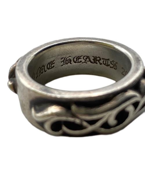 CHROME HEARTS（クロムハーツ）CHROME HEARTS (クロムハーツ) ダブルナローヴァインバンドリング サイズ:22号の古着・服飾アイテム