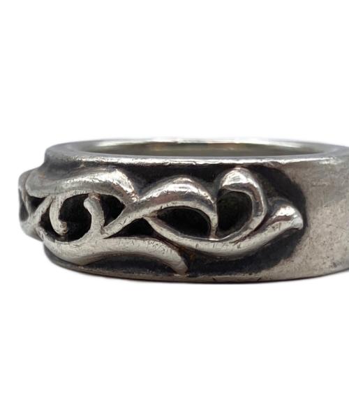 CHROME HEARTS（クロムハーツ）CHROME HEARTS (クロムハーツ) ダブルナローヴァインバンドリング サイズ:22号の古着・服飾アイテム