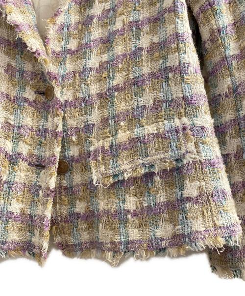 CHANEL（シャネル）CHANEL (シャネル) ツイードジャケット サイズ:38の古着・服飾アイテム