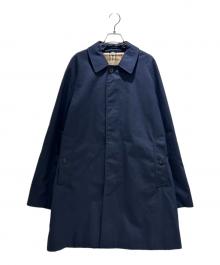 BURBERRY（バーバリー）の古着「ミッドレングス カムデン ヘリテージ カーコート/Mid-Length Camden Heritage Car Coat Cotton Gabardine Classic Fit/81172361」｜ネイビー