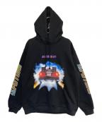 VETEMENTSヴェトモン）の古着「ロゴパーカー」｜ブラック