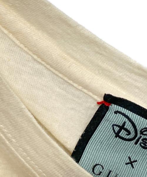 GUCCI（グッチ）GUCCI (グッチ) DISNEY (ディズニー) ロゴTシャツ ベージュ サイズ:XLの古着・服飾アイテム