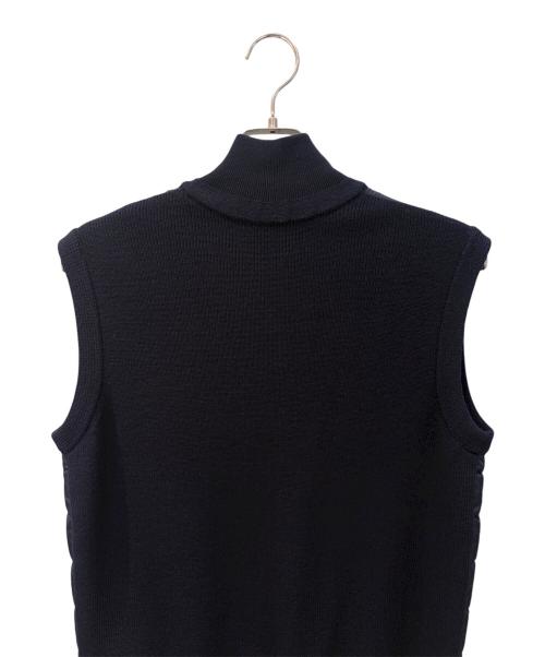 MONCLER（モンクレール）MONCLER (モンクレール) MAGLIONE/ダウンベスト ネイビー サイズ:Ｍの古着・服飾アイテム