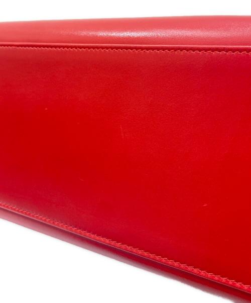 HERMES（エルメス）HERMES (エルメス) ケリー28/ボックスカーフ/ルージュヴィフ/外縫い/〇W刻印:1993年製 ルージュヴィフ サイズ:28の古着・服飾アイテム