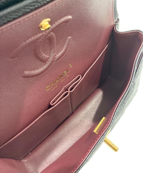 CHANEL（シャネル）CHANEL (シャネル) マトラッセ23　Wフラップチェーンショルダーバッグ ブラック サイズ:23の古着・服飾アイテム
