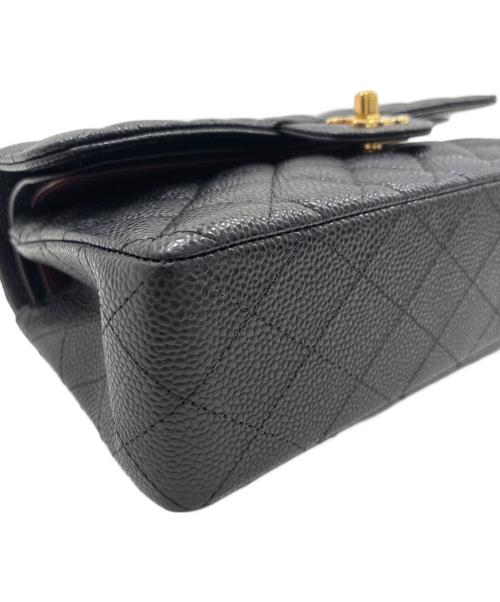 CHANEL（シャネル）CHANEL (シャネル) マトラッセ23　Wフラップチェーンショルダーバッグ ブラック サイズ:23の古着・服飾アイテム