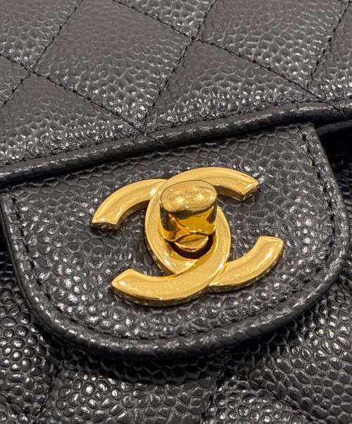 CHANEL（シャネル）CHANEL (シャネル) マトラッセ23　Wフラップチェーンショルダーバッグ ブラック サイズ:23の古着・服飾アイテム