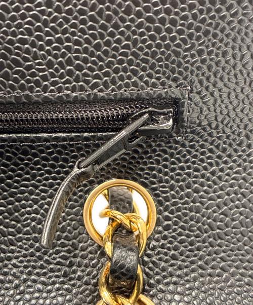 CHANEL（シャネル）CHANEL (シャネル) マトラッセ23　Wフラップチェーンショルダーバッグ ブラック サイズ:23の古着・服飾アイテム