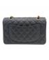 CHANEL (シャネル) マトラッセ23　Wフラップチェーンショルダーバッグ ブラック サイズ:23：1200000円
