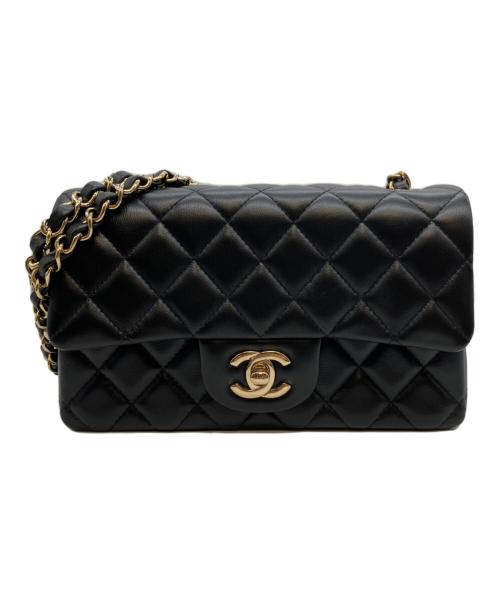 CHANEL（シャネル）CHANEL (シャネル) ミニマトラッセ チェーンショルダーバッグ ブラック サイズ:20cmの古着・服飾アイテム