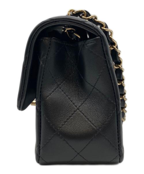 CHANEL（シャネル）CHANEL (シャネル) ミニマトラッセ チェーンショルダーバッグ ブラック サイズ:20cmの古着・服飾アイテム