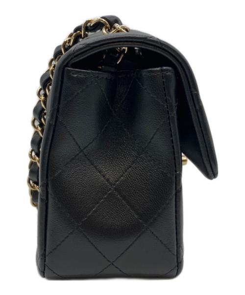 CHANEL（シャネル）CHANEL (シャネル) ミニマトラッセ チェーンショルダーバッグ ブラック サイズ:20cmの古着・服飾アイテム