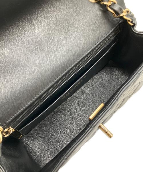 CHANEL（シャネル）CHANEL (シャネル) ミニマトラッセ チェーンショルダーバッグ ブラック サイズ:20cmの古着・服飾アイテム