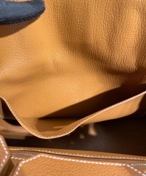 HERMES（エルメス）HERMES (エルメス) バーキン35/トゴ/ゴールド/シルバー金具/☐L刻印:2008年製 ゴールド サイズ:35の古着・服飾アイテム