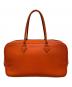HERMES (エルメス) ミニボストンバッグ オレンジ サイズ:28：350000円