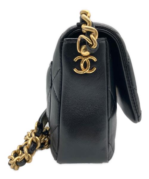 CHANEL（シャネル）CHANEL (シャネル) ミニマトラッセ チェーンショルダーバッグ ブラック サイズ:16cmの古着・服飾アイテム