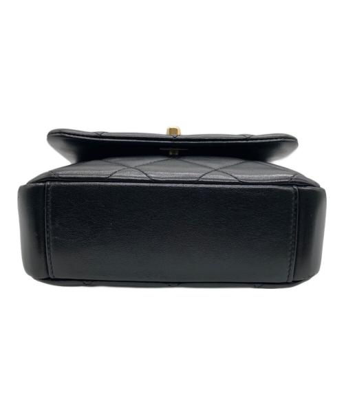 CHANEL（シャネル）CHANEL (シャネル) ミニマトラッセ チェーンショルダーバッグ ブラック サイズ:16cmの古着・服飾アイテム