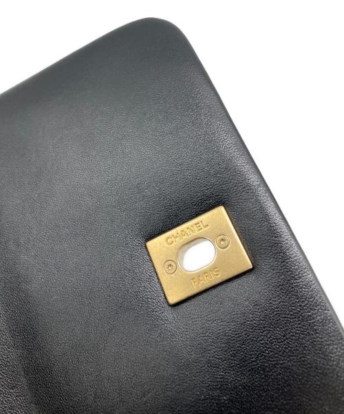 CHANEL（シャネル）CHANEL (シャネル) ミニマトラッセ チェーンショルダーバッグ ブラック サイズ:16cmの古着・服飾アイテム