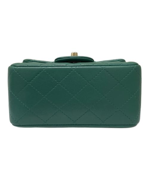 CHANEL（シャネル）CHANEL (シャネル) チェーンショルダーバッグ グリーン サイズ:17の古着・服飾アイテム