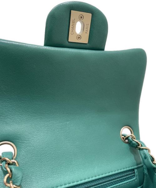 CHANEL（シャネル）CHANEL (シャネル) チェーンショルダーバッグ グリーン サイズ:17の古着・服飾アイテム