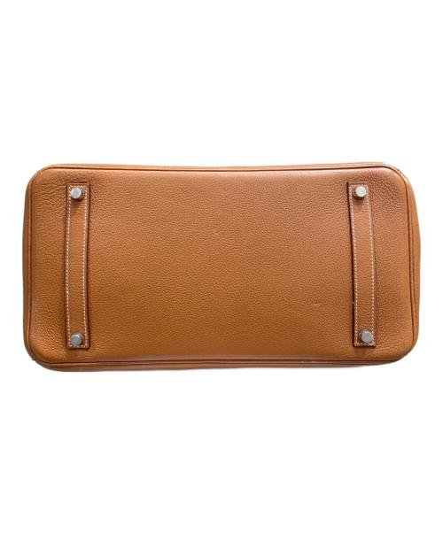 HERMES（エルメス）HERMES (エルメス) バーキン 35/シルバー金具/トゴ/ゴールド/□K刻印 ゴールド×シルバー金具 サイズ:35の古着・服飾アイテム