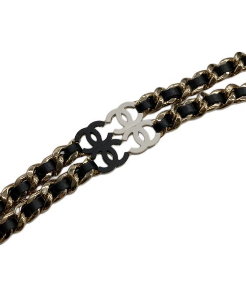 CHANEL（シャネル）CHANEL (シャネル) チェーンウォレット/ココマーク/ツイード/ミニショルダーバッグ ブラック サイズ:-の古着・服飾アイテム