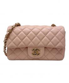 CHANEL（シャネル）の古着「チェーンショルダーバッグ」｜ライトピンク