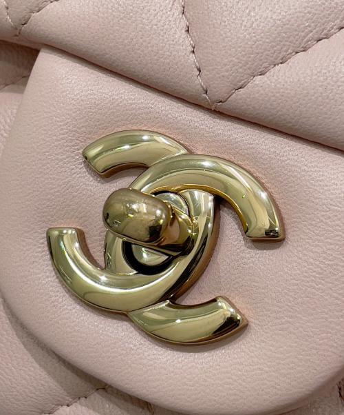 CHANEL（シャネル）CHANEL (シャネル) チェーンショルダーバッグ ライトピンク サイズ:20の古着・服飾アイテム