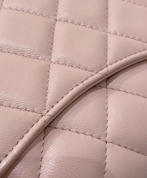 CHANEL（シャネル）CHANEL (シャネル) チェーンショルダーバッグ ライトピンク サイズ:20の古着・服飾アイテム