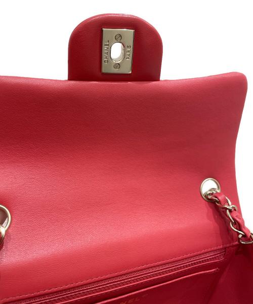 CHANEL（シャネル）CHANEL (シャネル) チェーンショルダーバッグ レッド サイズ:20の古着・服飾アイテム