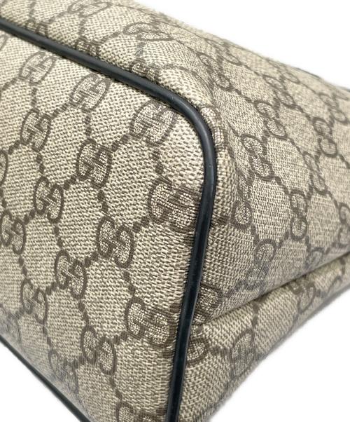 GUCCI（グッチ）GUCCI (グッチ) GGスプリーム トートバッグ ベージュの古着・服飾アイテム