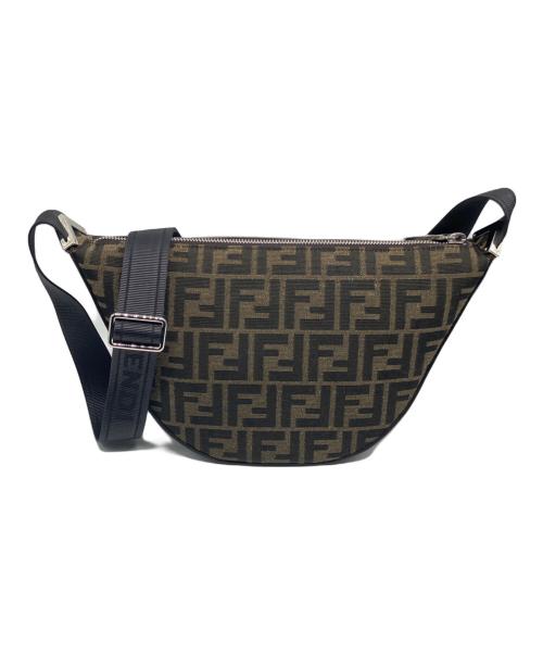 FENDI（フェンディ）FENDI (フェンディ) Small Melon Messenger Bag(スモールメロンメッセンジャーバッグ)/ショルダーバッグ ブラウン サイズ:-の古着・服飾アイテム