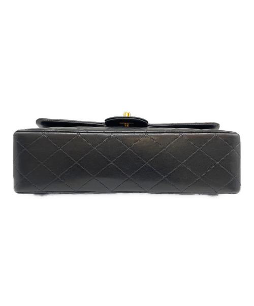 CHANEL（シャネル）CHANEL (シャネル) マトラッセ 25 Wフラップ チェーンショルダーバッグ ブラック サイズ:25の古着・服飾アイテム